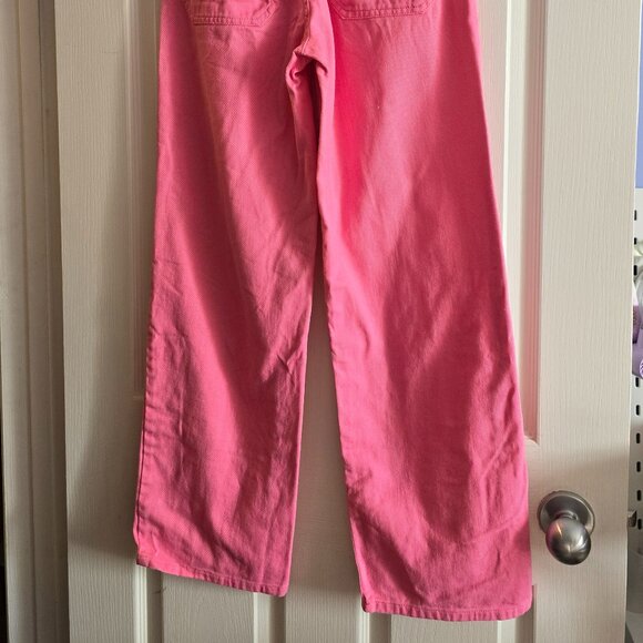 Simons twik pink folk fit straight leg denim - Picture 3 of 6